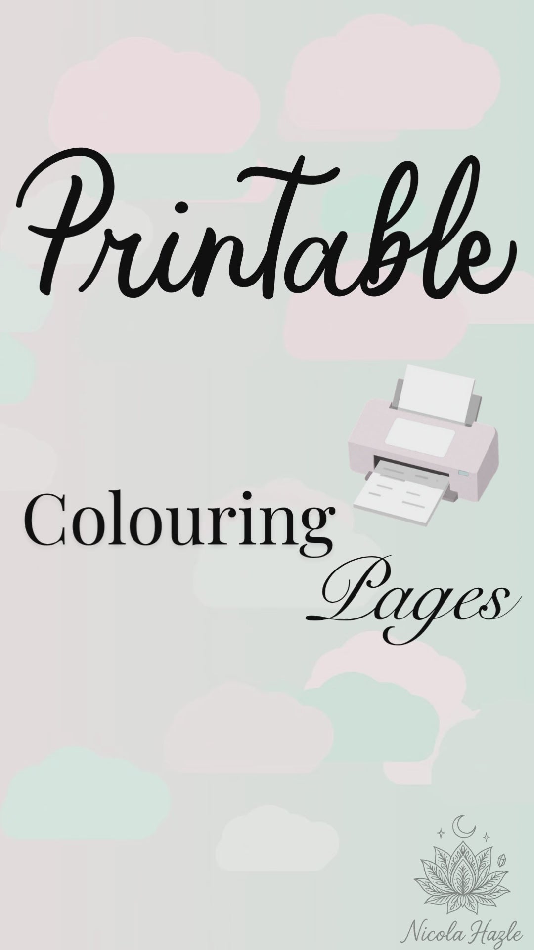 Self Love Colouring Bundle – Premium Edition (25 Pages + Bonus Affirmations)